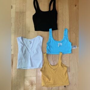 set of 4 tank tops